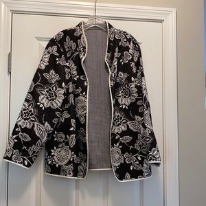 EUC Black And White Jacket